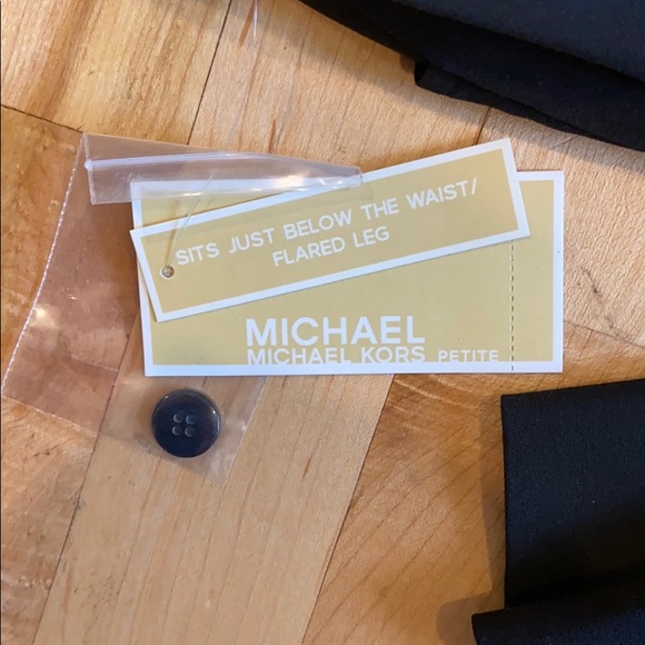 NWT Michael Kors Gramercy Fit Flare Leg Pants - Picture 8 of 12